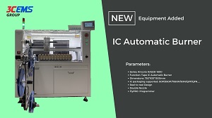 Prime Technology Newly Added Equipment for IC Automatic Burner